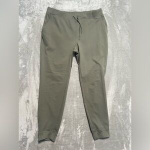 90 Degree Jogger Pants Women’s Large Green Stretch Pockets Drawstring